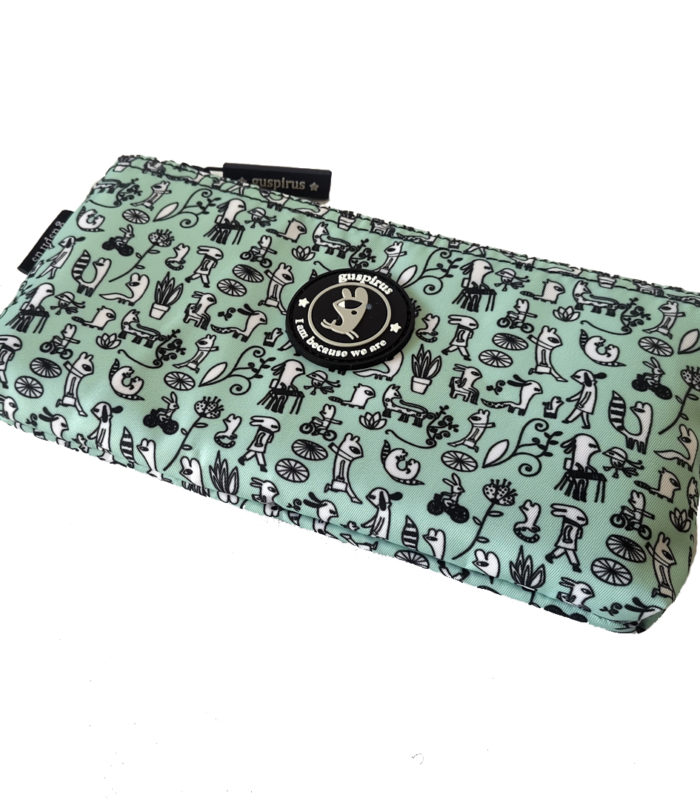 Estuche plano grande Blue City